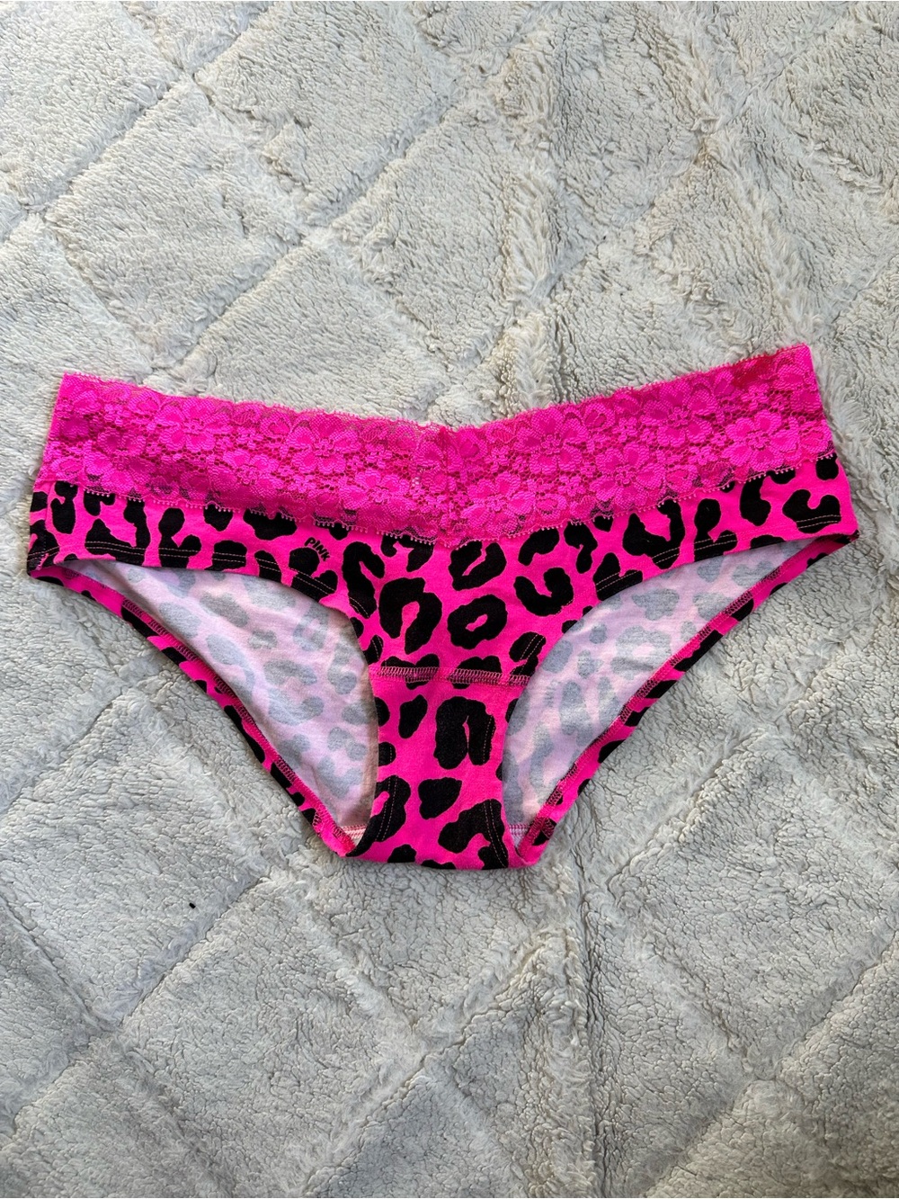 Victoria's Secret PINK | 2012 Cheetah Print Extra Low Rise Hipster | Size Medium